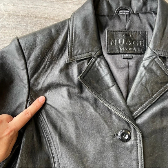 Nuage Soft Smooth Buttery  Leather Jacket - Picture 16 of 16